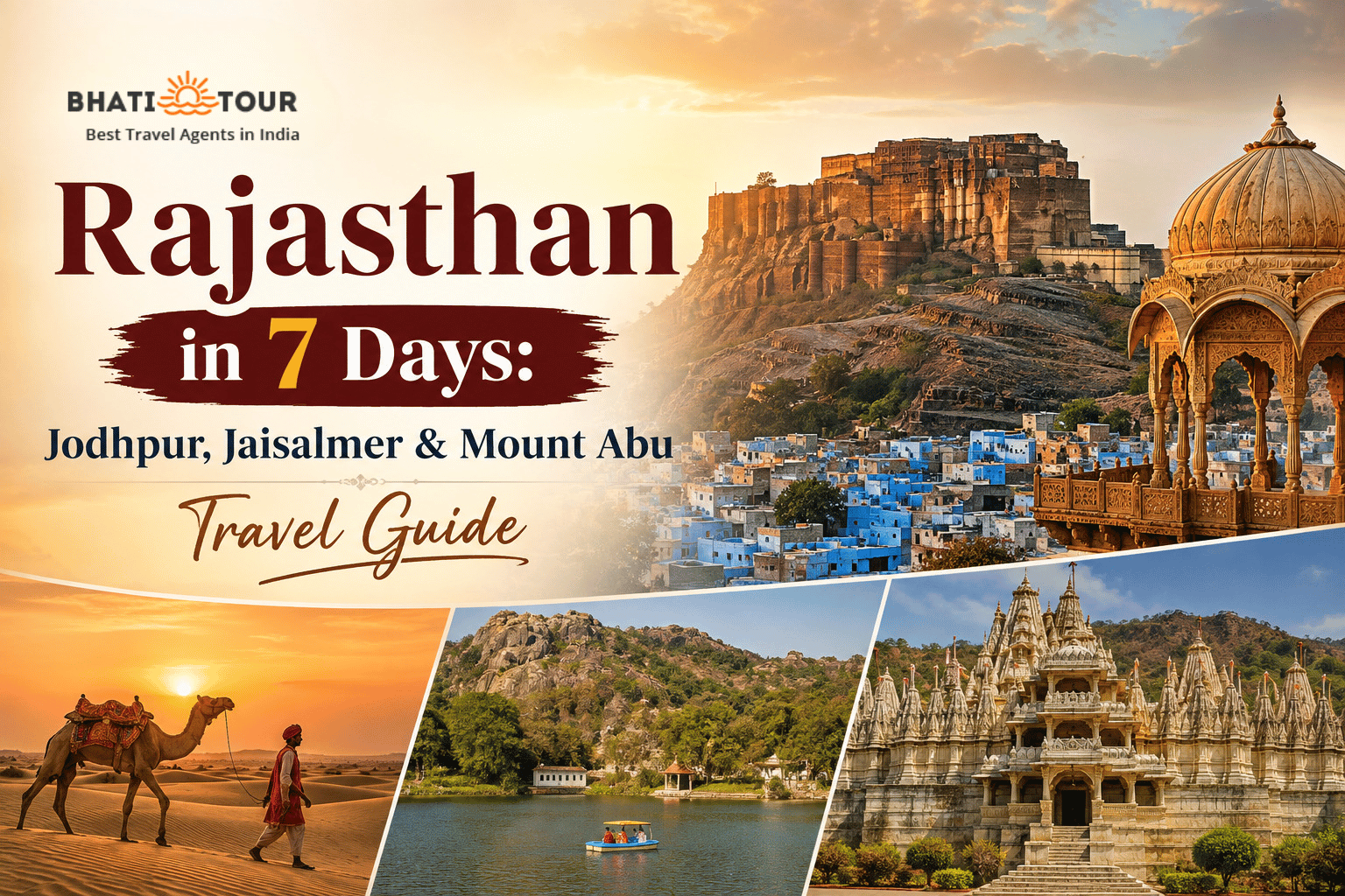 Rajasthan in 7 Days Jodhpur, Jaisalmer & Mount Abu Travel Guide